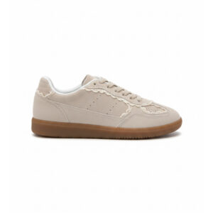 Superge z belo čipko