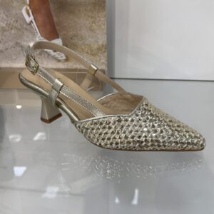 MLV usnjeni pleteni sanali na peto