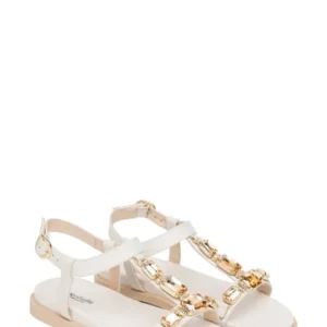 NeroGiardini Jeweled T-Strap sandali