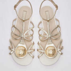 Liu Jo sandali z laminiranim videzom