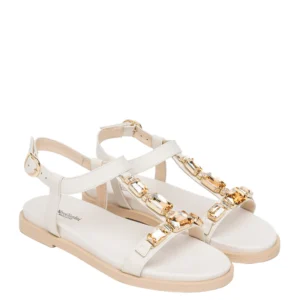 NeroGiardini Jeweled T-Strap sandali